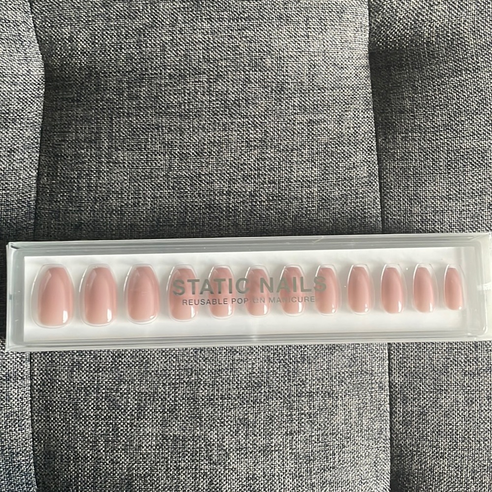 2 for $20 - NIB Static Nails - “Peony” coffin
